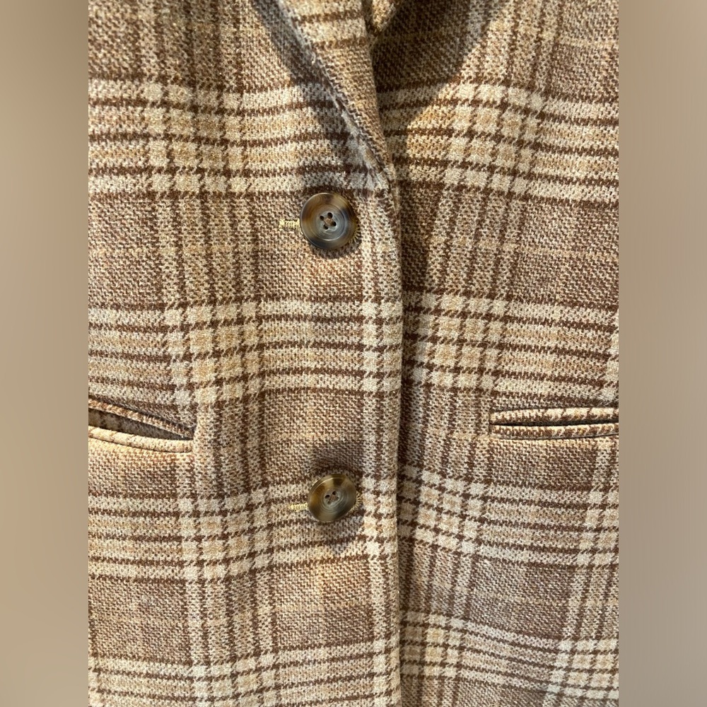 Abercrombie plaid blazer, small - Picture 3 of 5